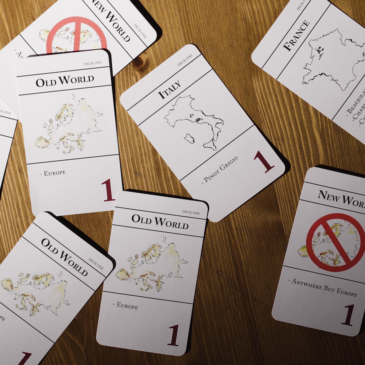 SOMM Blinders Game - Red Deck