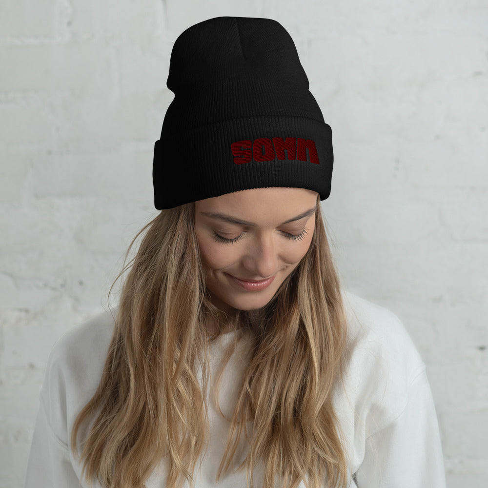 Cuffed Beanie - Embroidered SOMM Logo