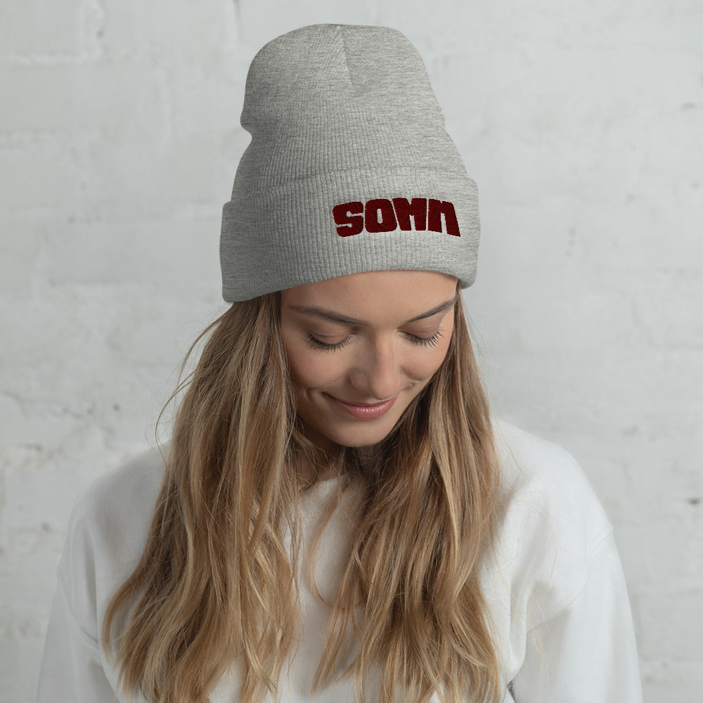 Cuffed Beanie - Embroidered SOMM Logo