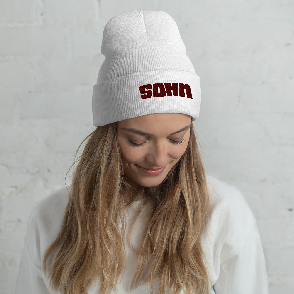 Cuffed Beanie - Embroidered SOMM Logo